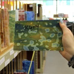 Oceana Silver Yellow And Cobalt Blue 14 Oceana Silver Yellow And Cobalt Blue -Stained Glass Deals Store 229705 50