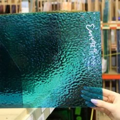 English Muffle Medium Copper Blue 12 English Muffle Medium Copper Blue -Stained Glass Deals Store 229896 40