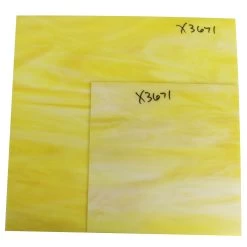 Oceanside Yellow And White Translucent - 96 COE -Stained Glass Deals Store 230026 30