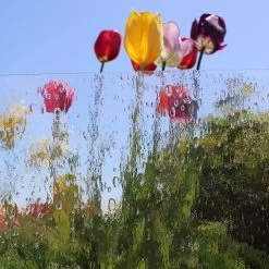 Oceanside Clear Rain Water -Stained Glass Deals Store 230153 70