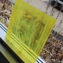 Oceanside Yellow And White Wispy - 96 COE -Stained Glass Deals Store 230328 20