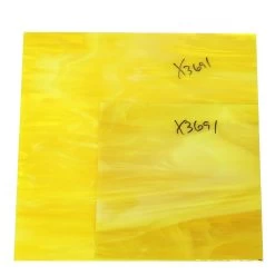 Oceanside Yellow And White Wispy - 96 COE -Stained Glass Deals Store 230328 60