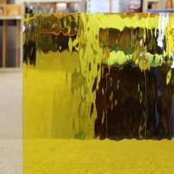 Oceanside Yellow Transparent Waterglass -Stained Glass Deals Store 230501 40