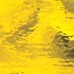 Oceanside Yellow Transparent Waterglass -Stained Glass Deals Store 230501 50