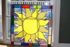 Oceanside White And Yellow Opal Streaky - 96 COE -Stained Glass Deals Store 230522 90