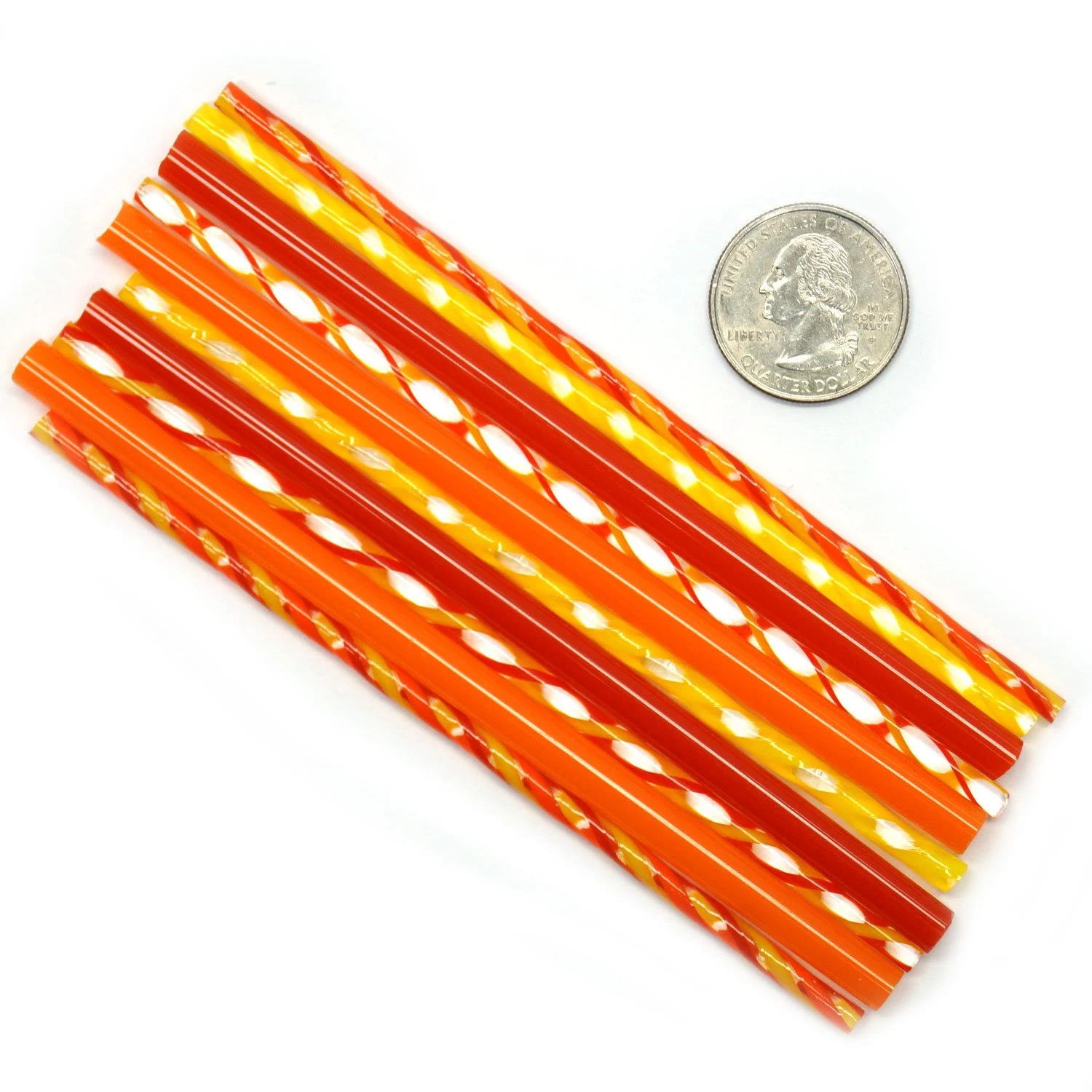 Warms Rod And Twisted Cane Assortment - 90 COE 3 Warms Rod And Twisted Cane Assortment - 90 COE - Image 3