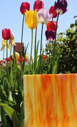 Oceanside Inferno Pearl Opal - 96 COE -Stained Glass Deals Store 230647 60