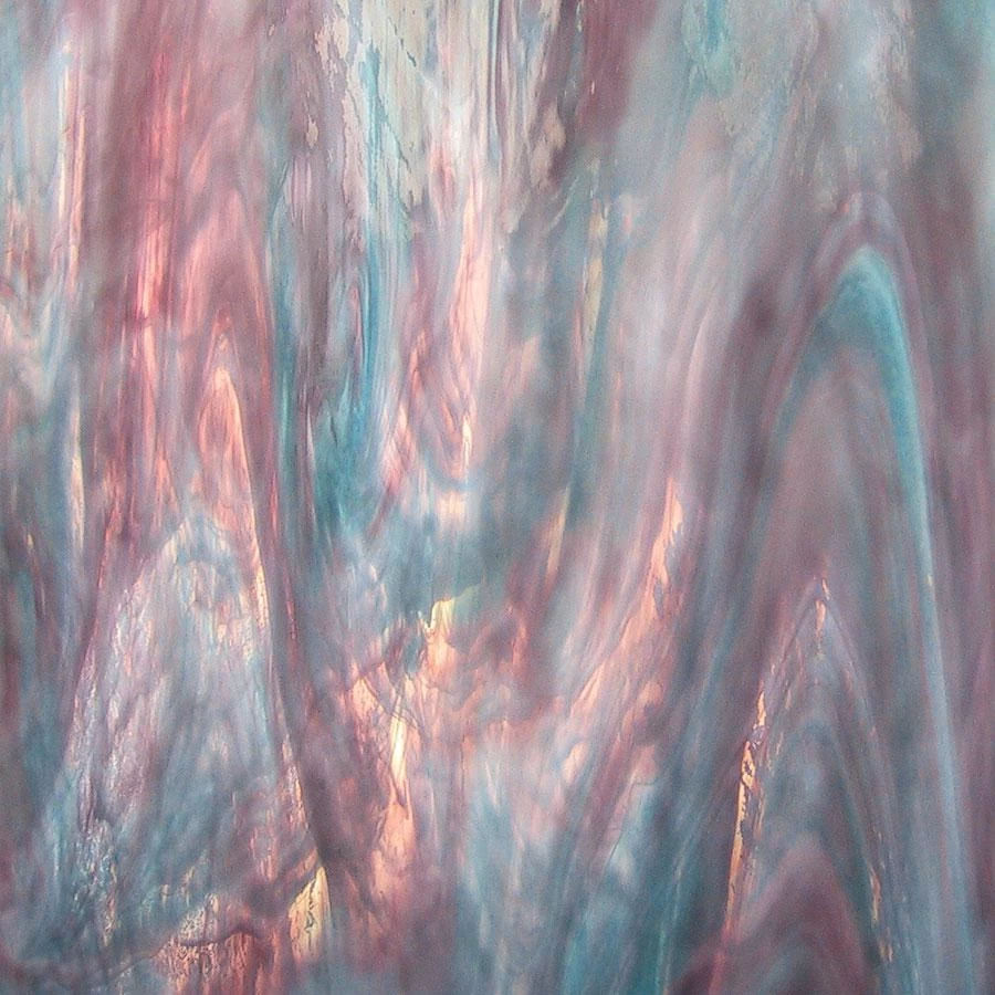 Oceanside Aqua Rose Pearl Opal - 96 COE 2 Oceanside Aqua Rose Pearl Opal - 96 COE - Image 2