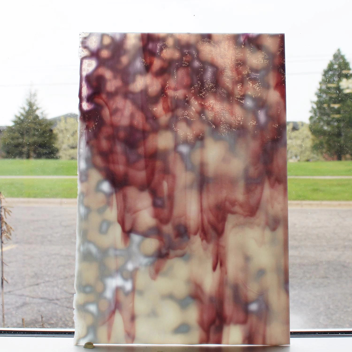 Oceana White Opal And Gold Purple 2 Oceana White Opal And Gold Purple - Image 2