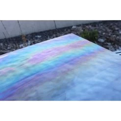 Youghiogheny Soft White Opal And Chocolate Brown Iridized Mottle 11 Youghiogheny Soft White Opal And Chocolate Brown Iridized Mottle -Stained Glass Deals Store 232436 50