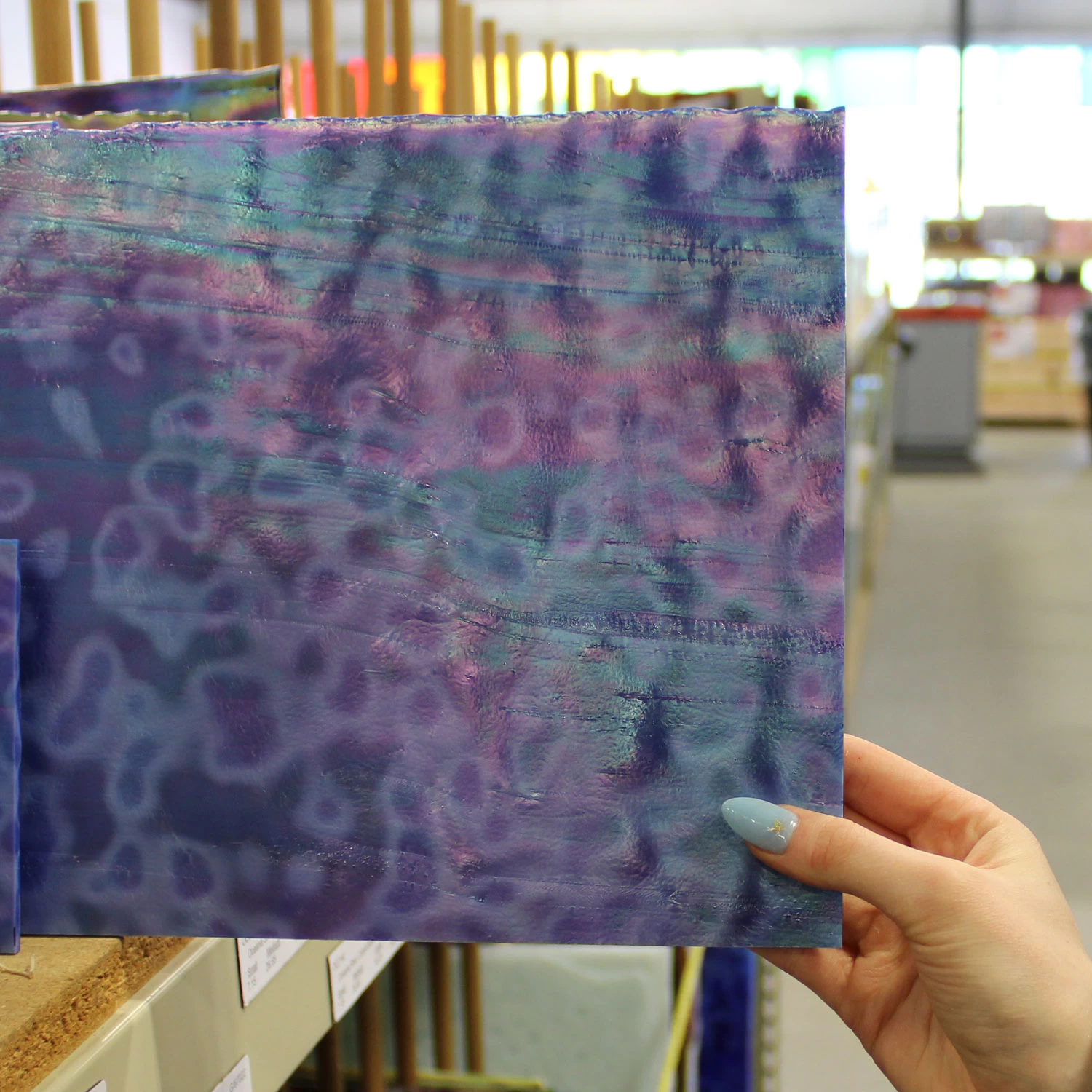 Oceana Cobalt Blue Iridized 6 Oceana Cobalt Blue Iridized - Image 6