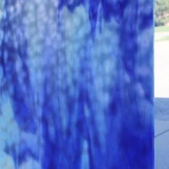 Youghiogheny White Opal And Cobalt Blue Iridized Mottle -Stained Glass Deals Store 232460 20