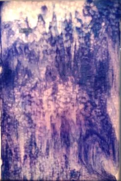 Youghiogheny White Opal And Cobalt Blue Iridized Mottle -Stained Glass Deals Store 232460 80