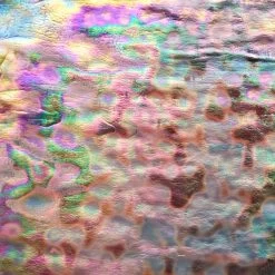 Oceana Red, Cobalt Blue And Green Iridized