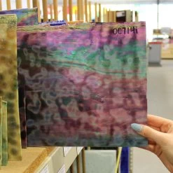 Oceana Red, Cobalt Blue And Green Iridized 13 Oceana Red, Cobalt Blue And Green Iridized -Stained Glass Deals Store 232472 40