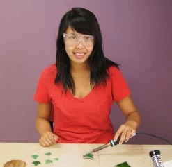 Pre-Cut Bird Of Paradise Oval Kit -Stained Glass Deals Store 233983 40