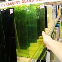 Kokomo Chartreuse Green Transparent Light Seedy 5 Kokomo Chartreuse Green Transparent Light Seedy -Stained Glass Deals Store 234000 30