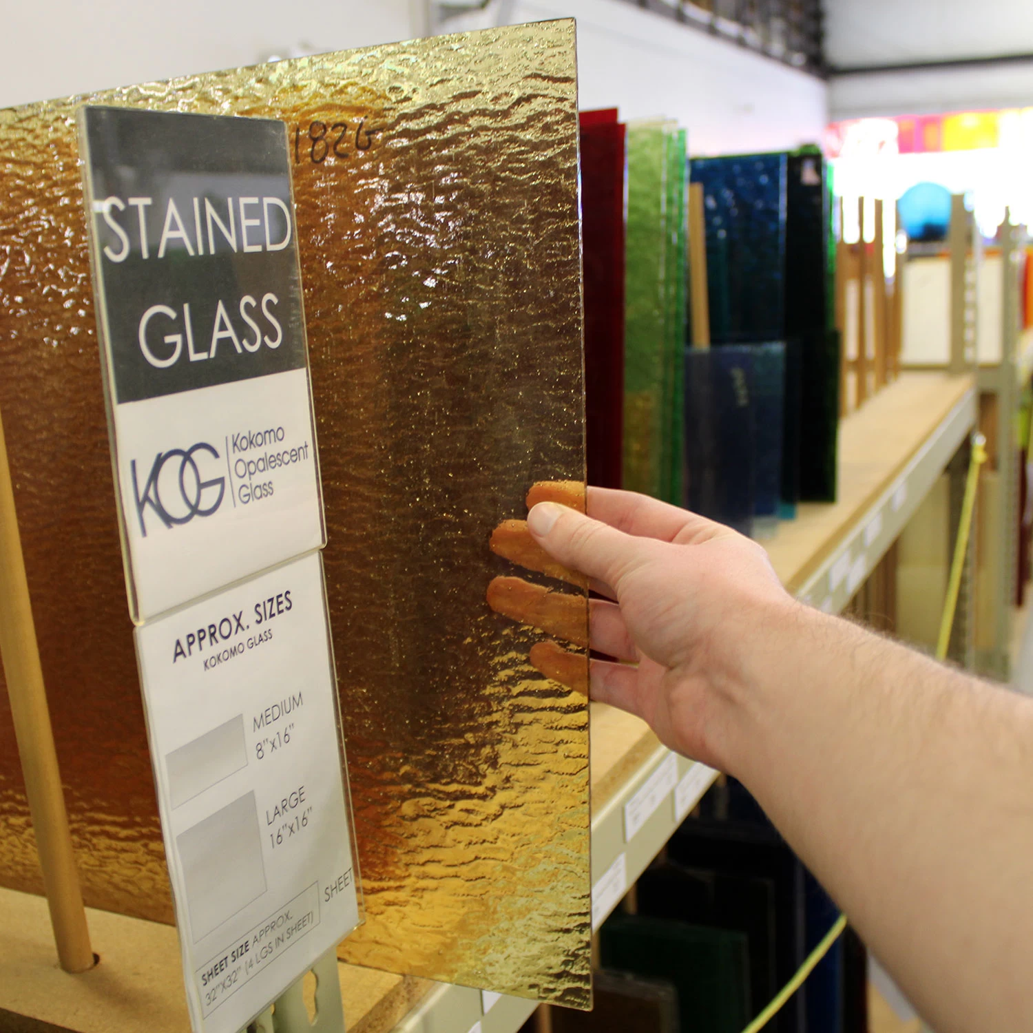 Kokomo Pale Amber Transparent Rolled Granite 3 Kokomo Pale Amber Transparent Rolled Granite - Image 3