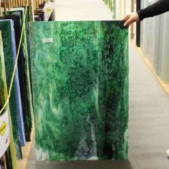 Uro Blue-Green, Forest Green And Midnight Green Mottle -Stained Glass Deals Store 234226 60