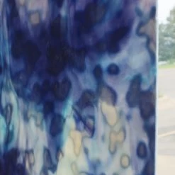 Uro Steel Blue And Sky Blue On White Mottle -Stained Glass Deals Store 234231 20