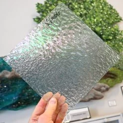 Oceanside Clear Iridized Granite -Stained Glass Deals Store 234255 60