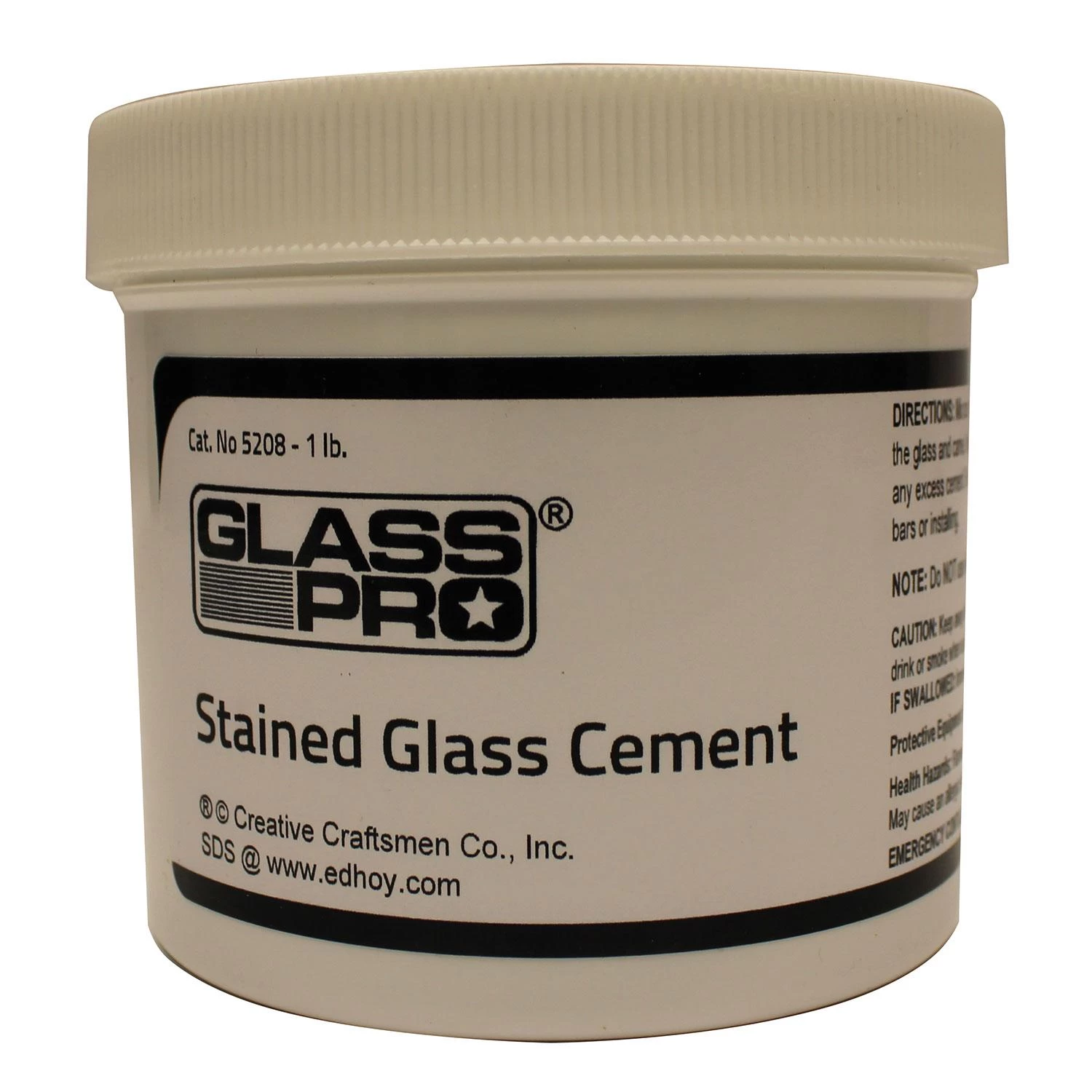Glass Pro Stained Glass Cement - 1 Lb 1 Glass Pro Stained Glass Cement - 1 Lb