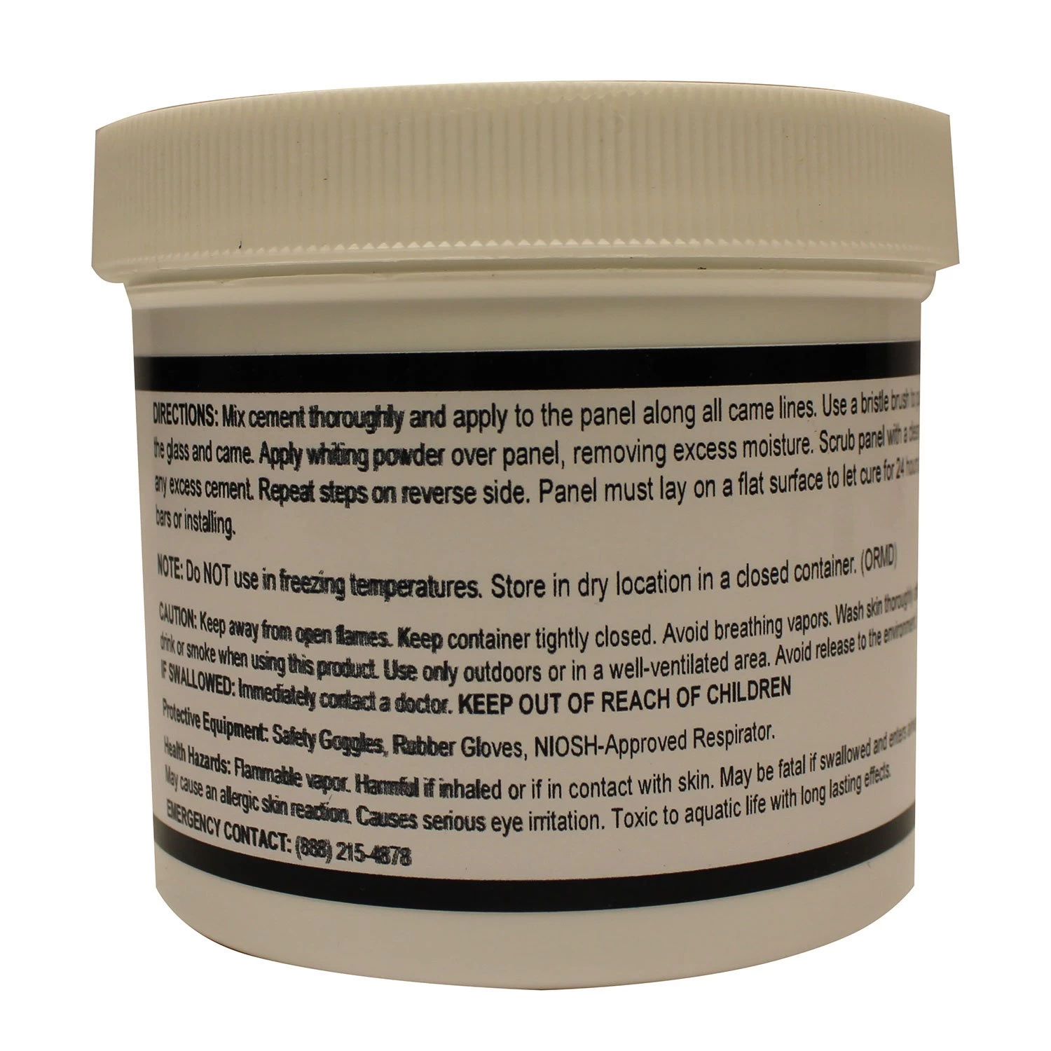 Glass Pro Stained Glass Cement - 1 Lb 2 Glass Pro Stained Glass Cement - 1 Lb - Image 2