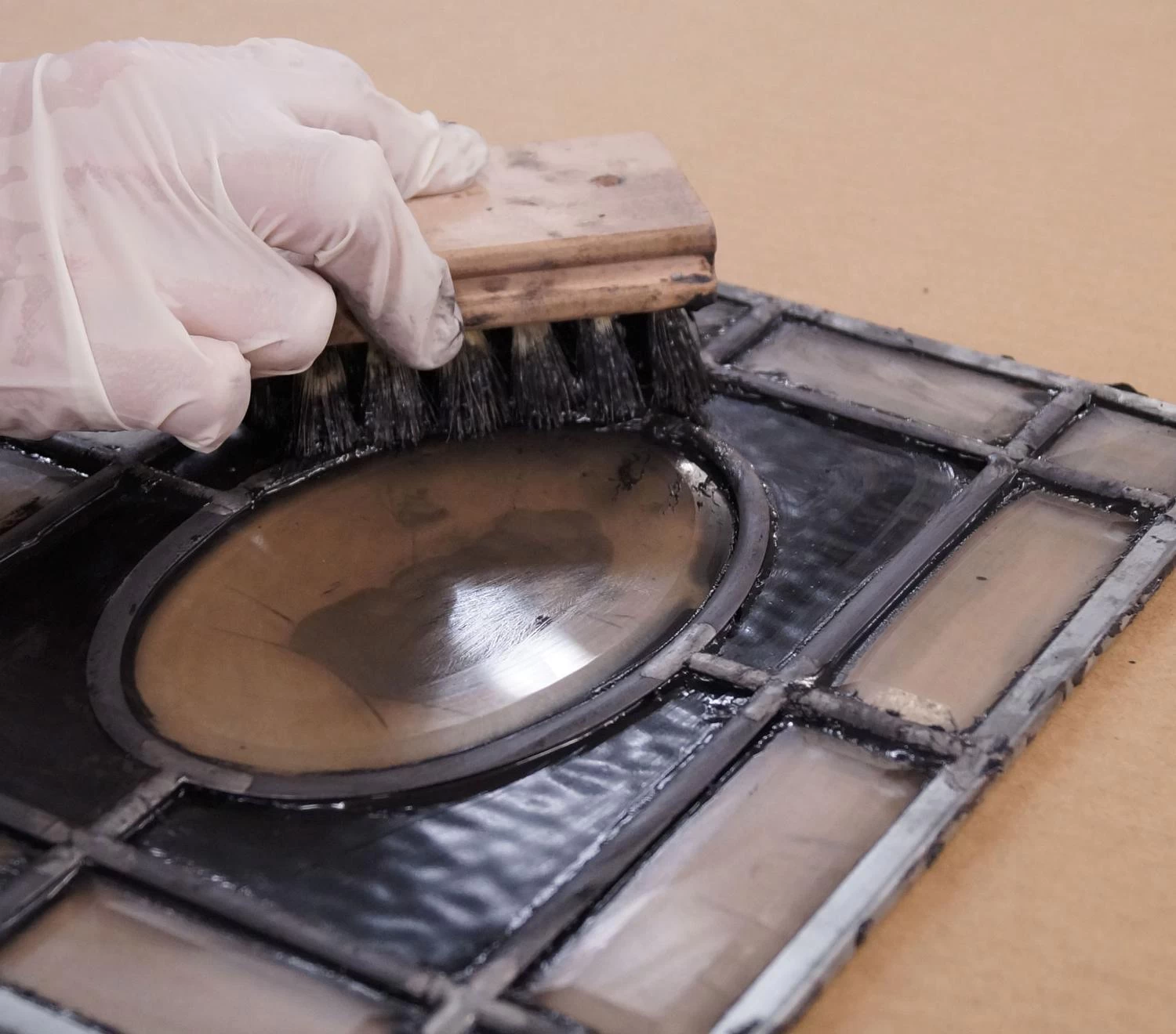 Glass Pro Stained Glass Cement - 1 Lb 5 Glass Pro Stained Glass Cement - 1 Lb - Image 5