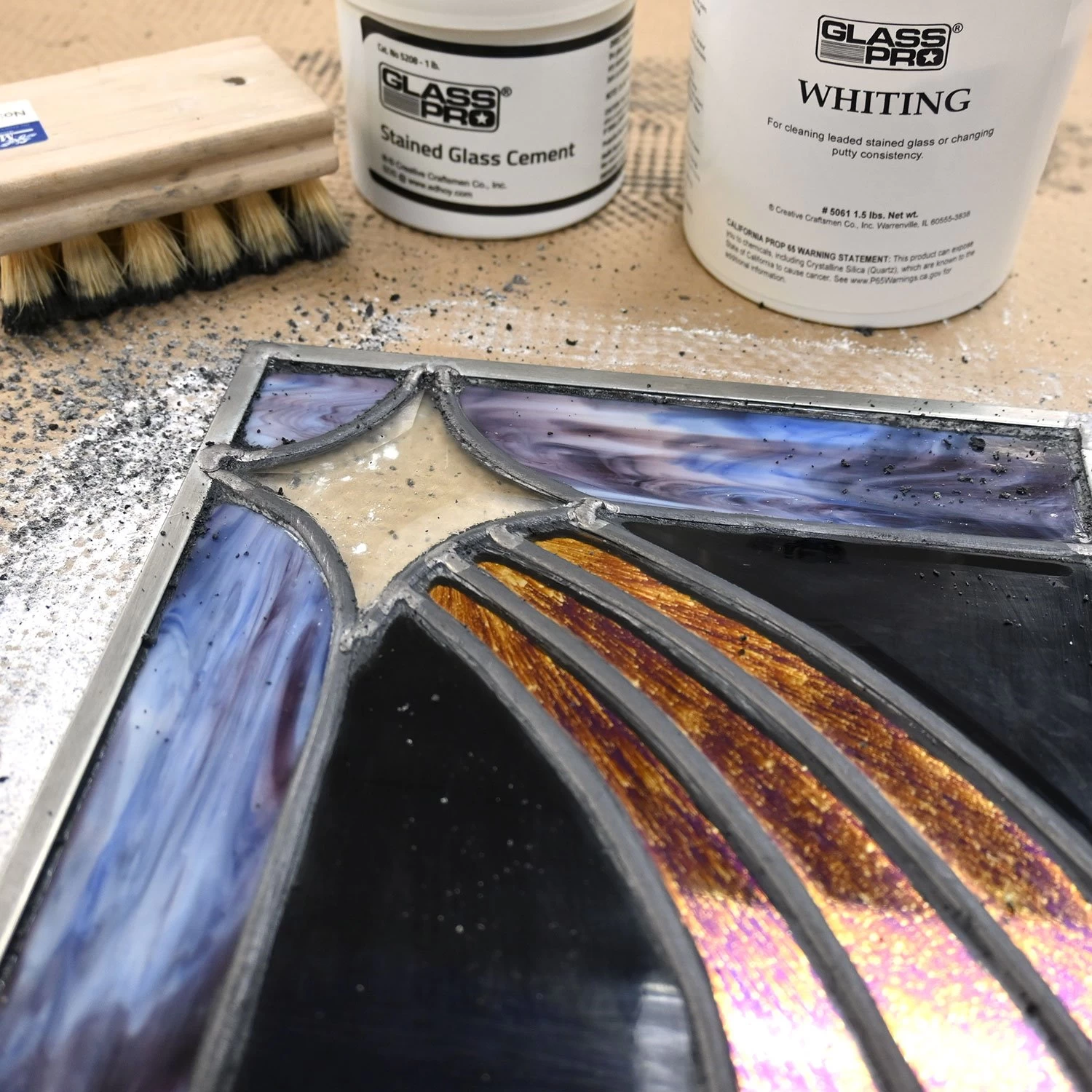 Glass Pro Stained Glass Cement - 1 Lb 7 Glass Pro Stained Glass Cement - 1 Lb - Image 7