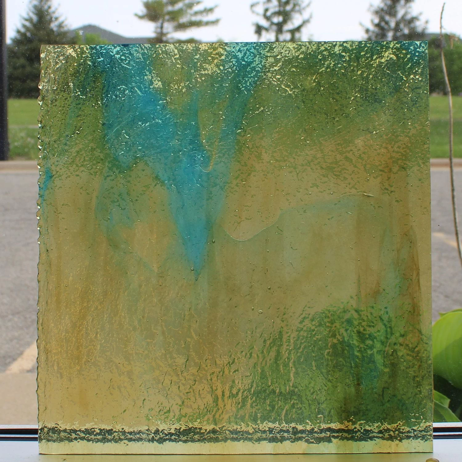 Uro Light Brown, Dark Brown And Sky Blue Granite 2 Uro Light Brown, Dark Brown And Sky Blue Granite - Image 2