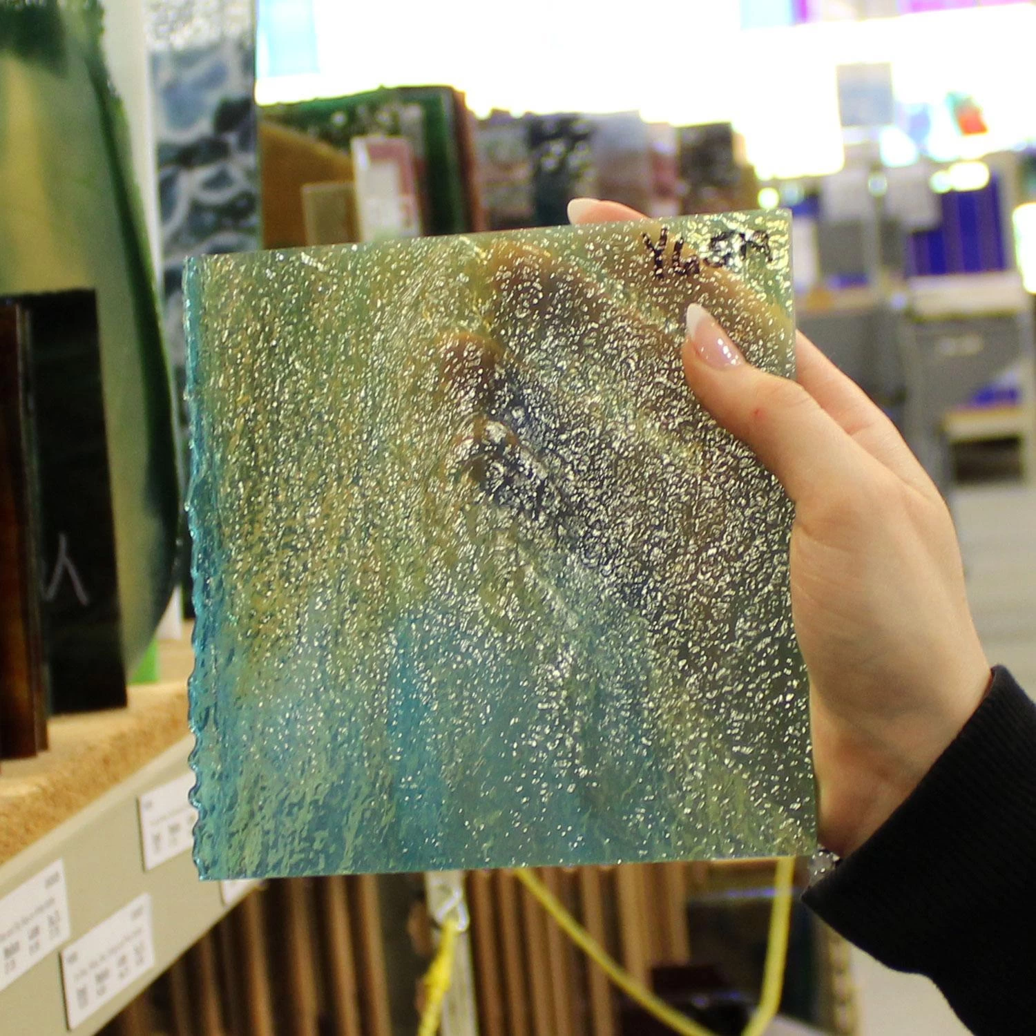 Uro Light Brown, Dark Brown And Sky Blue Granite 6 Uro Light Brown, Dark Brown And Sky Blue Granite - Image 6