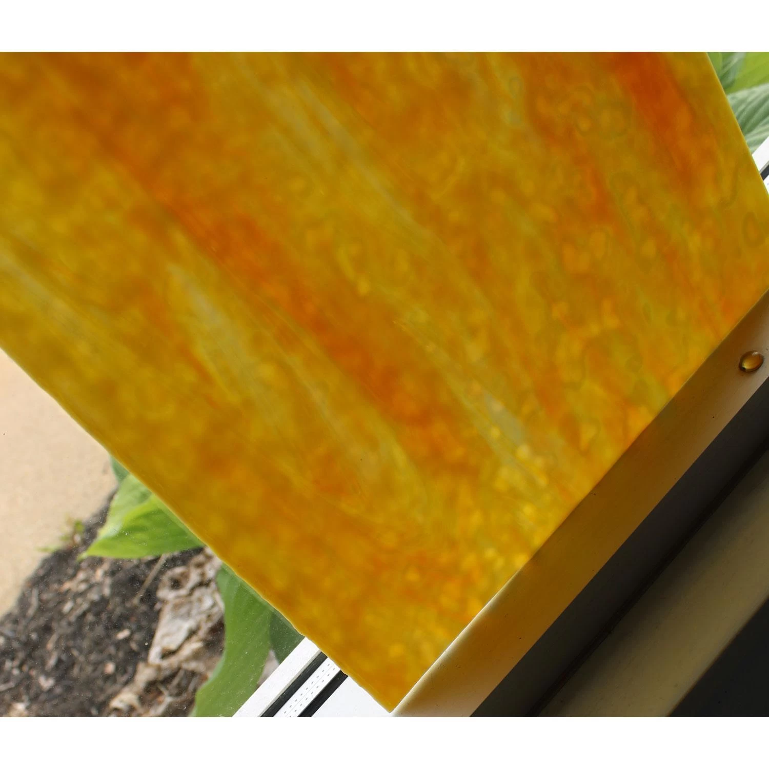 Uro Amber And Lemon Yellow On White Mottle 4 Uro Amber And Lemon Yellow On White Mottle - Image 4