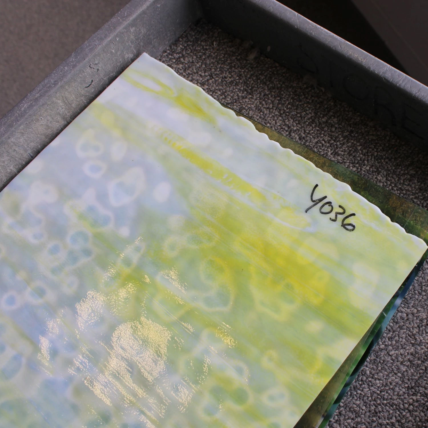 Uro Lemon Yellow, Golden Yellow And White Mottle 5 Uro Lemon Yellow, Golden Yellow And White Mottle - Image 5