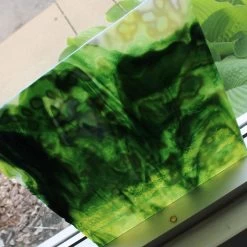 Uro Dark Green And Yellow On White Mottle 10 Uro Dark Green And Yellow On White Mottle -Stained Glass Deals Store 234898 30