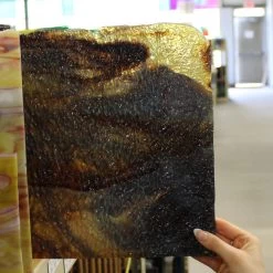 Uro Brown, Coffee, Butterscotch Granite Ripple -Stained Glass Deals Store 234908 50