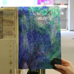 Uro Blue And Green With White, Pink And Violet Granite -Stained Glass Deals Store 234953 50