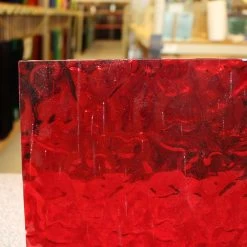 Wissmach Red Transparent Flemish -Stained Glass Deals Store 235082 40