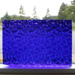 Wissmach Dark Copper Blue Transparent Flemish -Stained Glass Deals Store 235118 20