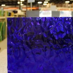 Wissmach Dark Copper Blue Transparent Flemish -Stained Glass Deals Store 235118 50