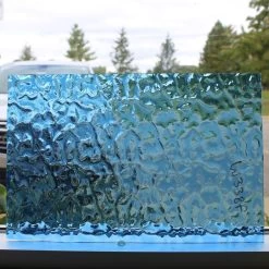 Wissmach Light Copper Blue Transparent Flemish -Stained Glass Deals Store 235130 20