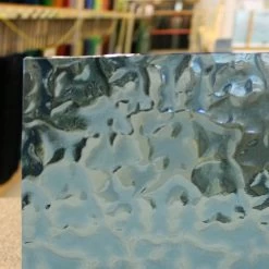 Wissmach Light Copper Blue Transparent Flemish -Stained Glass Deals Store 235130 50