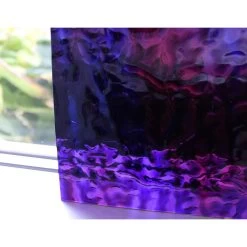 Wissmach Dark Cobalt Blue/Dark Purple Transparent Flemish 14 Wissmach Dark Cobalt Blue/Dark Purple Transparent Flemish -Stained Glass Deals Store 235142 40