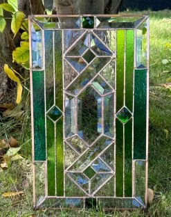 Portage Bevel Cluster 18 Portage Bevel Cluster -Stained Glass Deals Store 235296 80