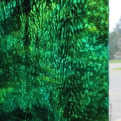 Uro Emerald, Chartruese And Turquoise Herringbone Ripple -Stained Glass Deals Store 238531 30