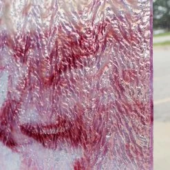 Uro Gold Pink And White Herringbone Ripple 8 Uro Gold Pink And White Herringbone Ripple -Stained Glass Deals Store 238536 30