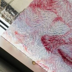 Uro Gold Pink And White Herringbone Ripple 9 Uro Gold Pink And White Herringbone Ripple -Stained Glass Deals Store 238536 40