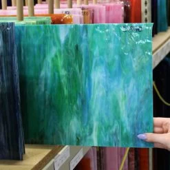 Tiffany Today Lagoon Opal Streaky 11 Tiffany Today Lagoon Opal Streaky -Stained Glass Deals Store 238587 40