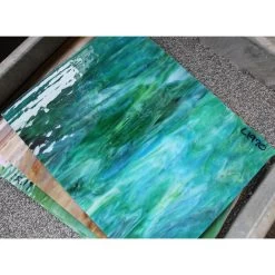 Tiffany Today Lagoon Opal Streaky 13 Tiffany Today Lagoon Opal Streaky -Stained Glass Deals Store 238587 60