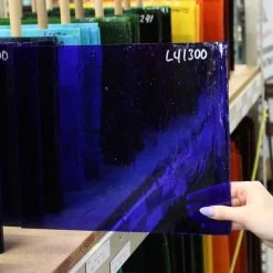 Tiffany Today Cobalt Blue Transparent 9 Tiffany Today Cobalt Blue Transparent -Stained Glass Deals Store 238595 40