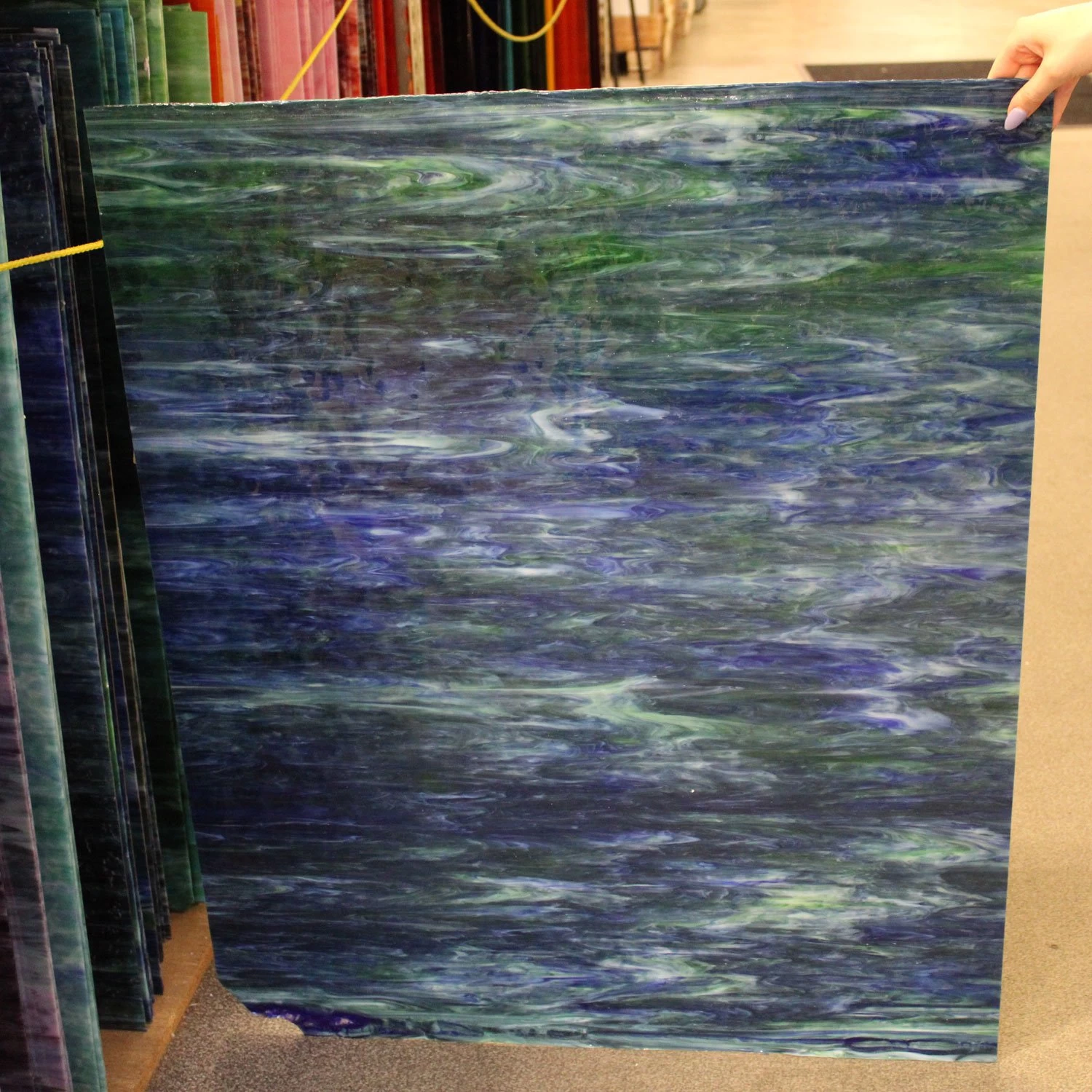 Tiffany Today Stormy Seas Opal Streaky 6 Tiffany Today Stormy Seas Opal Streaky - Image 6